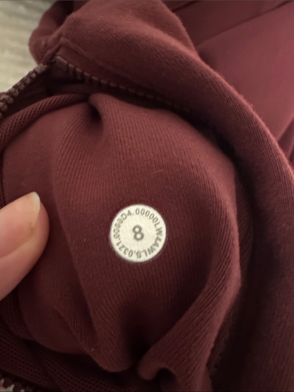 Lululemon Define Jacket Maroon - Picture 4 of 4